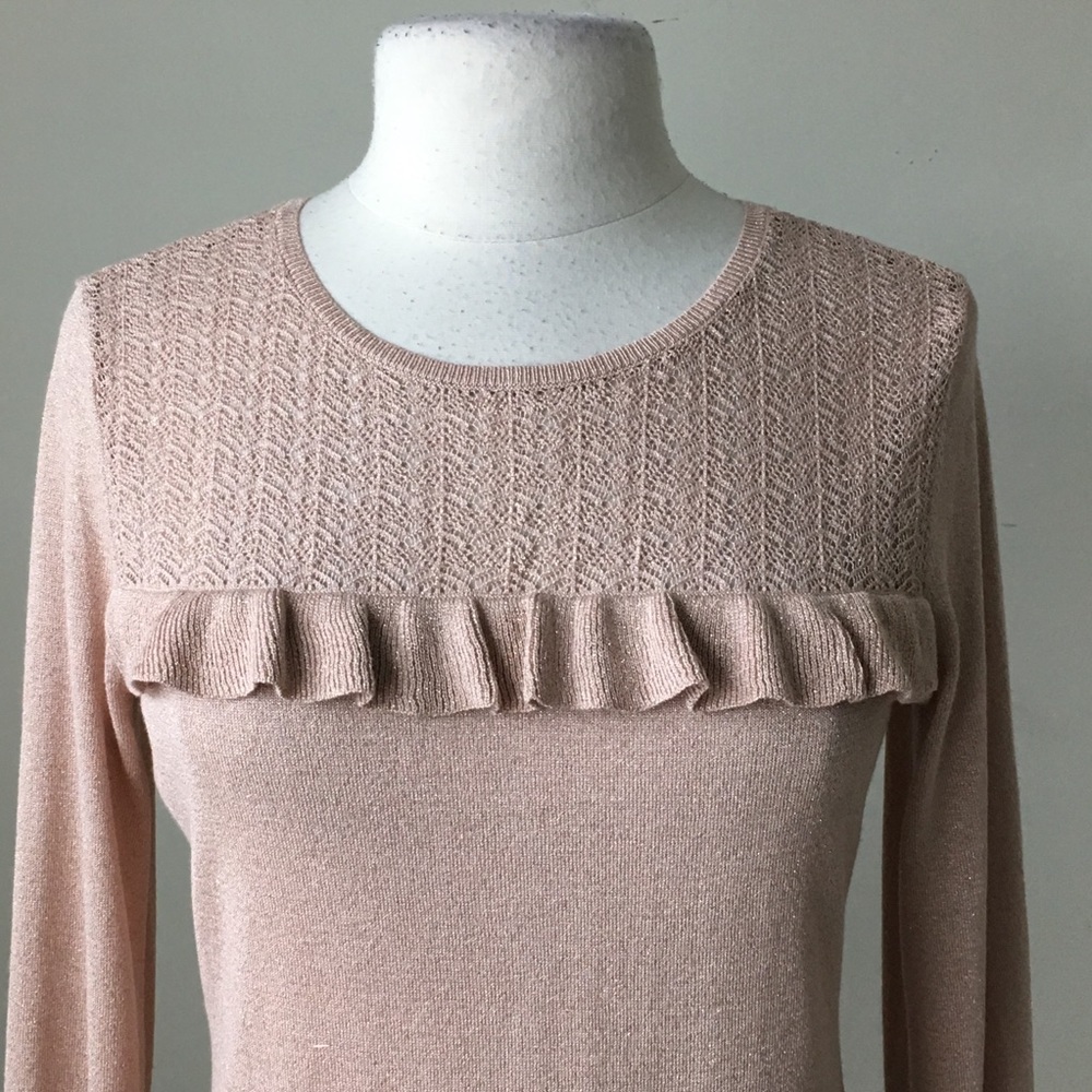 Mini ruffle sweater - Picture 2 of 3